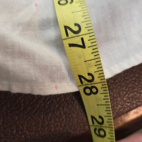 Beth Michael's 80's Vintage White Blouse pit to pit 23" Lenth‎ 28" Light Cotton - Picture 6 of 7